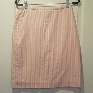 Gorgeous  Brooks Brothers seersucker skirt